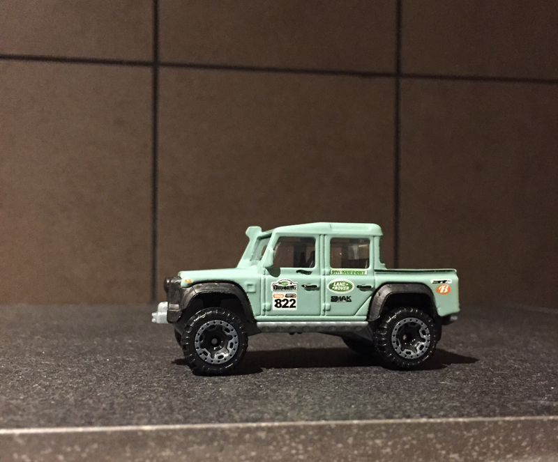 Illustration for article titled ‘15 Land Rover Defender Double Cab by Hot Wheels